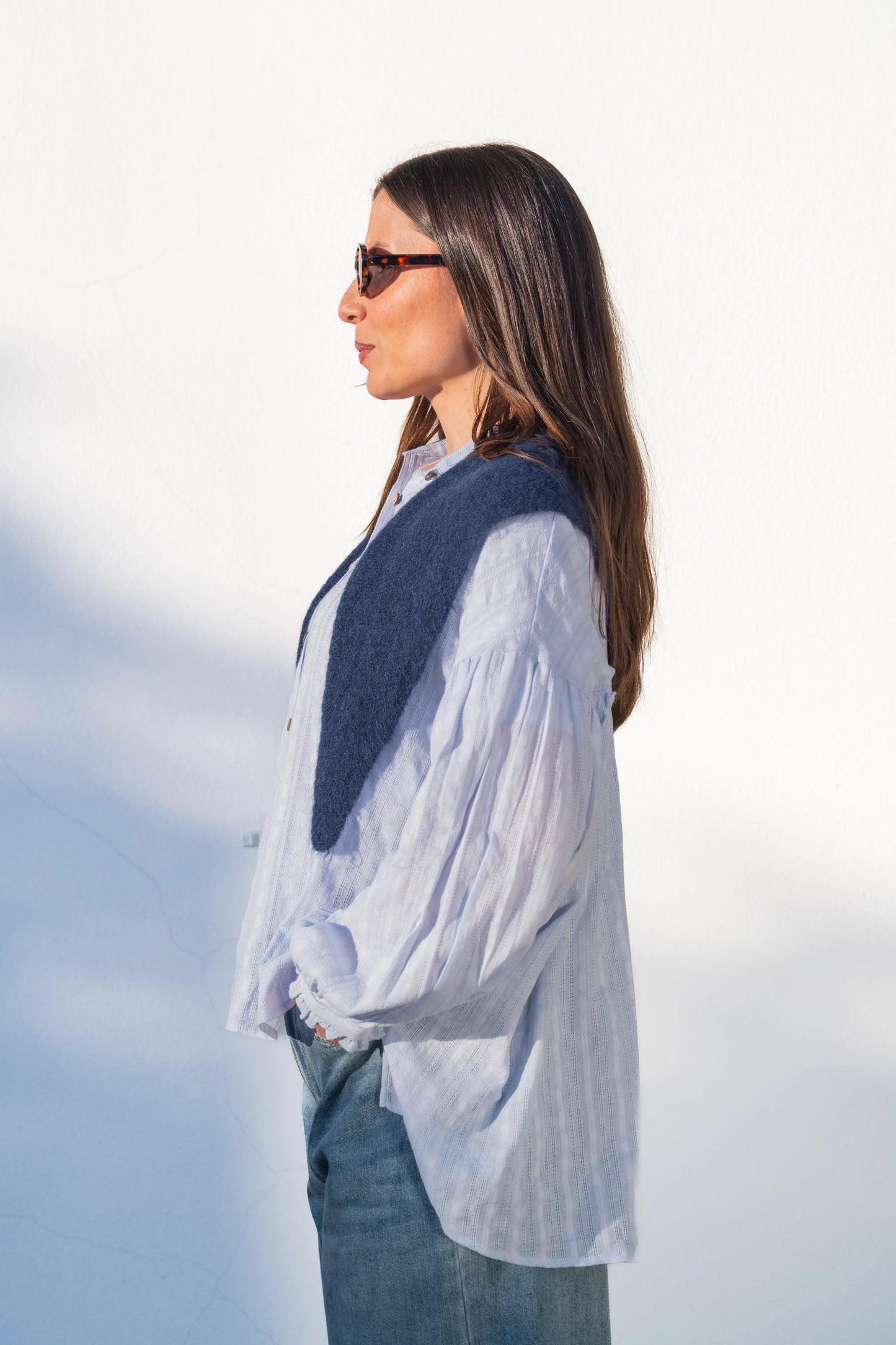 CAMISA AZUL CLARO CAMILA