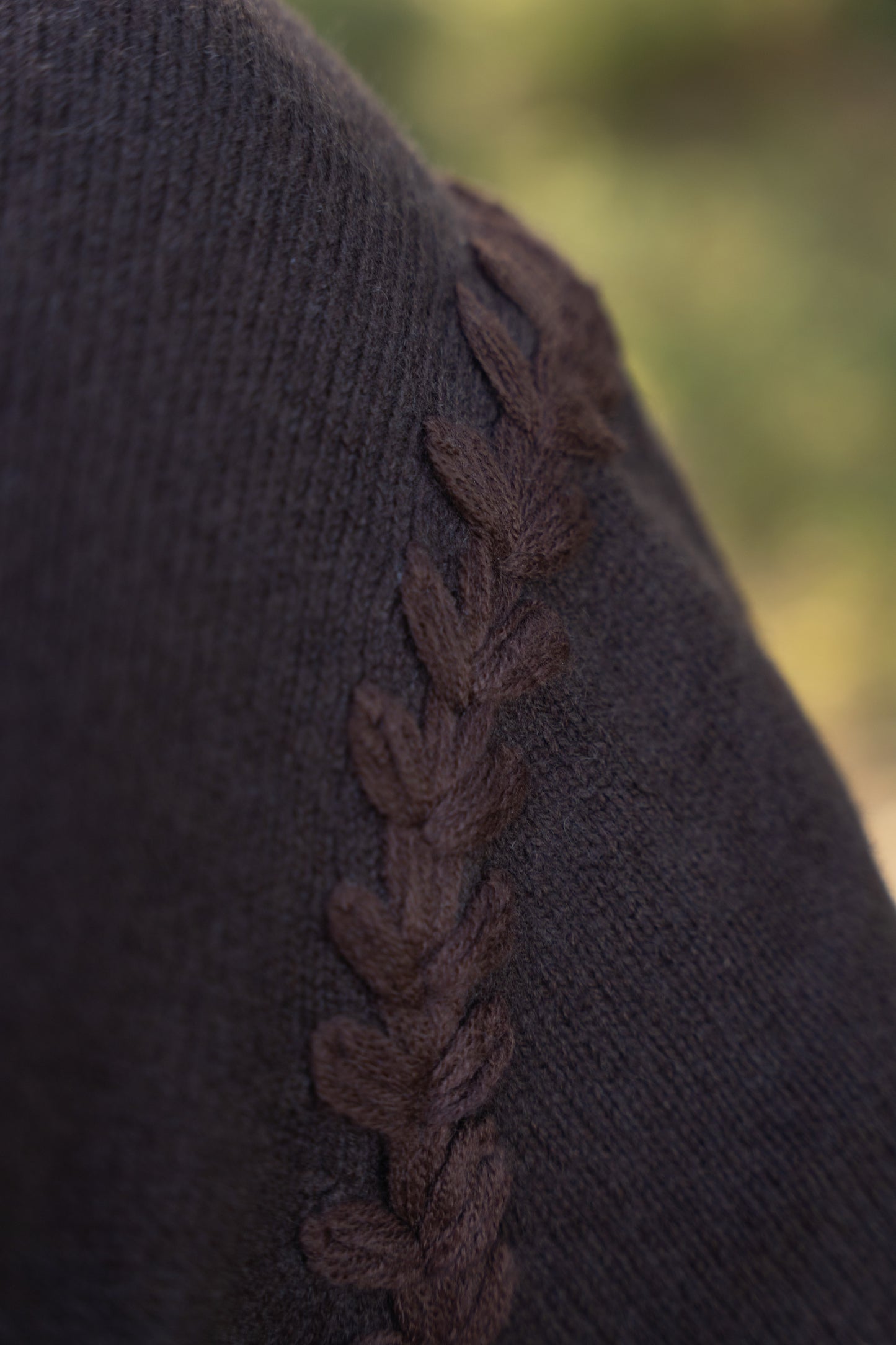 CAMISOLA LÃ TERRA CASTANHO